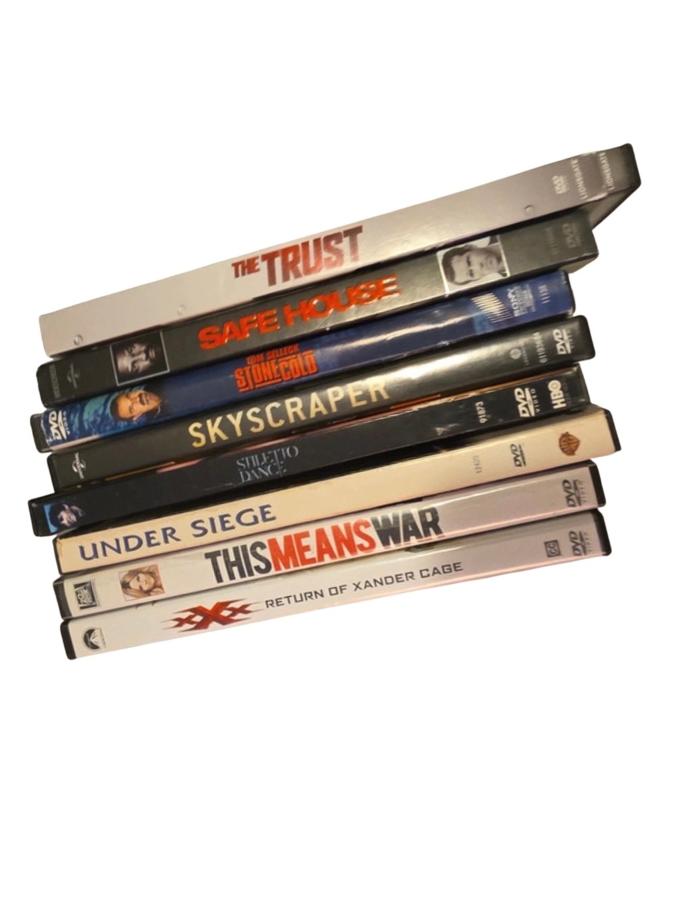 Action Movies DVD ~ Lot of 8
